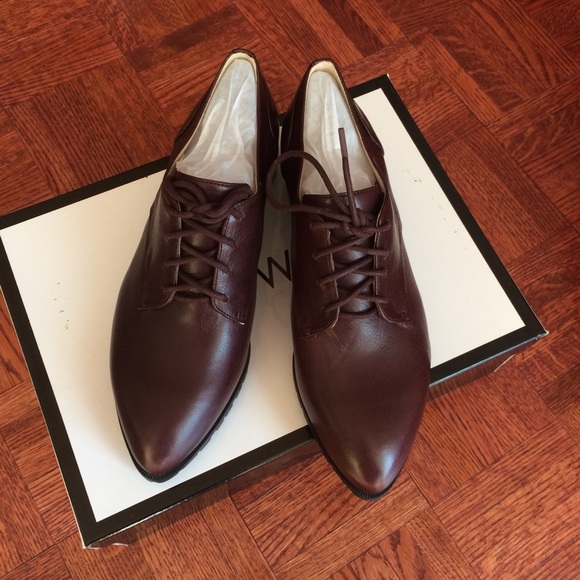 NEW IN BOX Nine West Leather Oxford Shoes - Picture 6 of 6